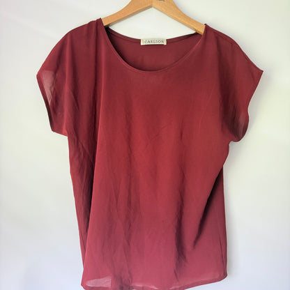 Carlson (NZ Made) Size U/Arm 61cm Short-Sleeve Top