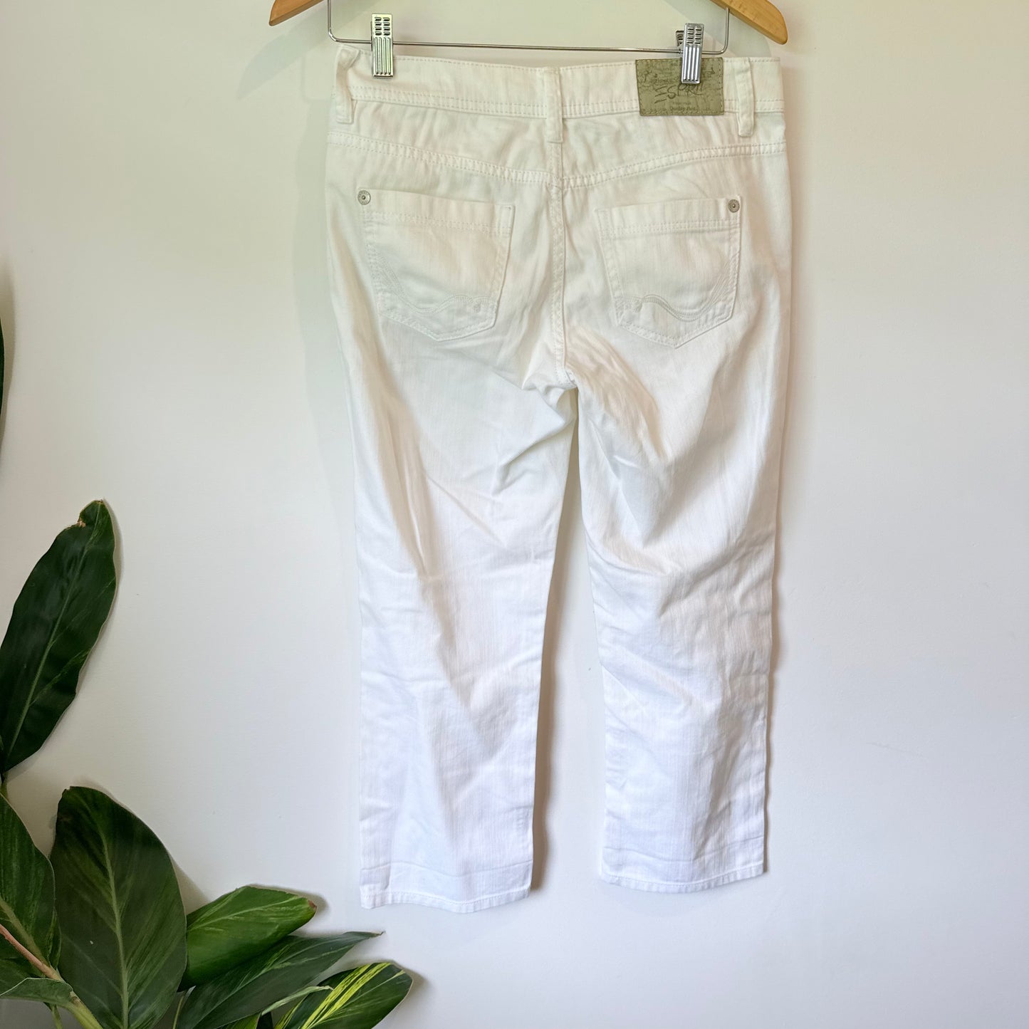 Esprit Size 8 White Chinos