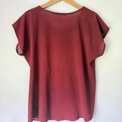 Carlson (NZ Made) Size U/Arm 61cm Short-Sleeve Top