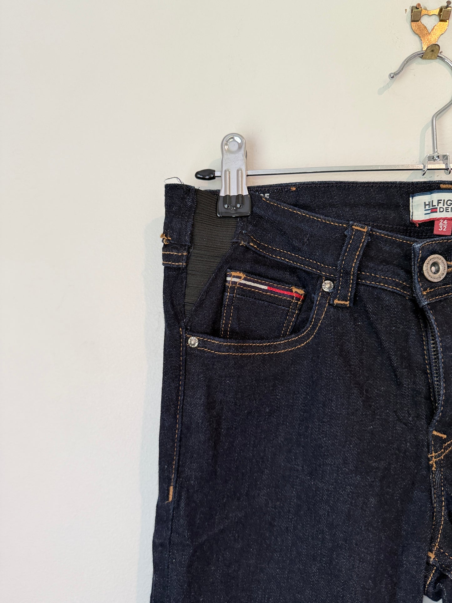 Tommy Hilfiger Denim Size 24/32 Waist 70cm Mid Rise Straight Sandy Jeans