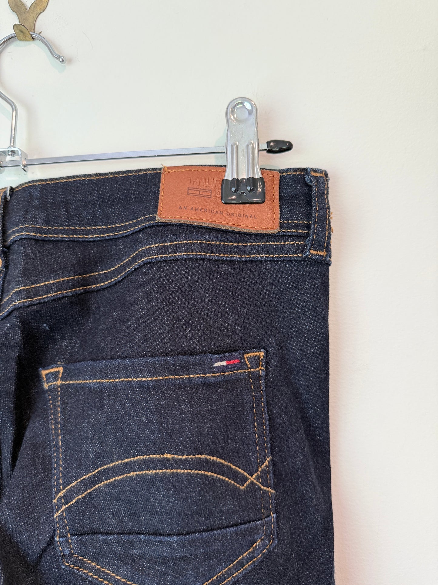 Tommy Hilfiger Denim Size 24/32 Waist 70cm Mid Rise Straight Sandy Jeans