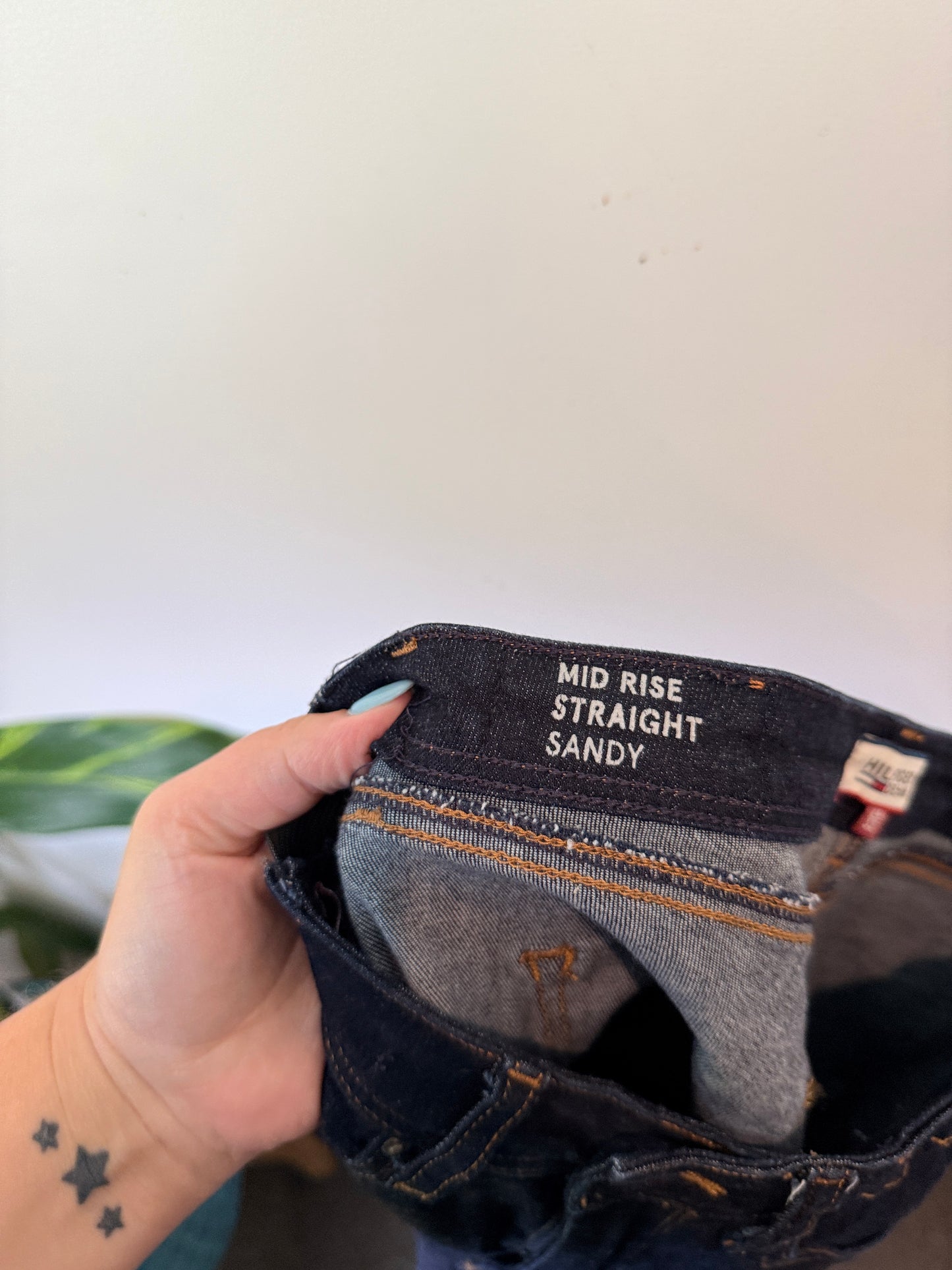 Tommy Hilfiger Denim Size 24/32 Waist 70cm Mid Rise Straight Sandy Jeans