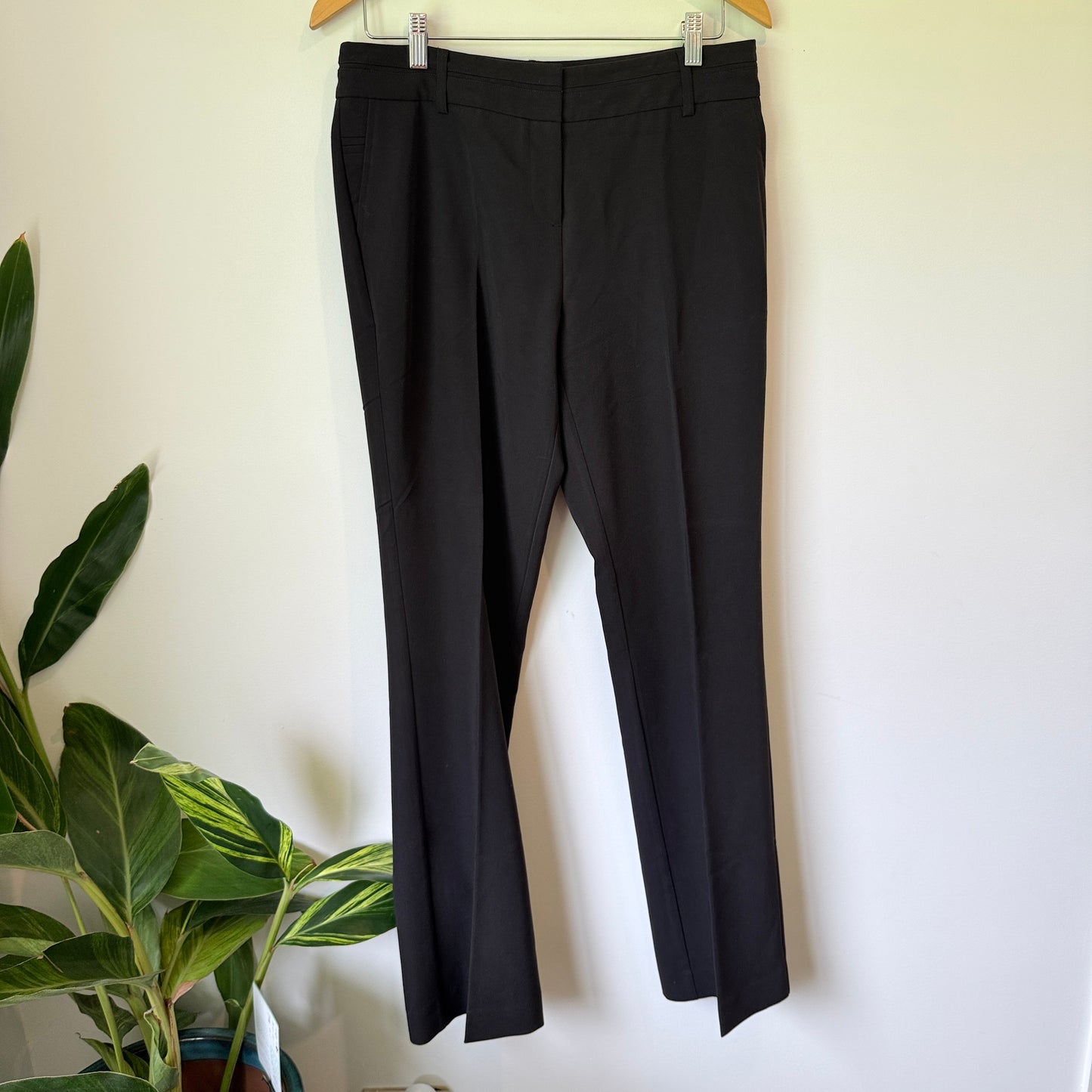 Oliver Black Size 10 Black Tailored Trousers