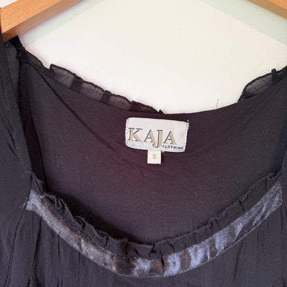 Kaja Size S Black Women's Top