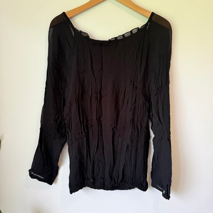 Kaja Size S Black Women's Top