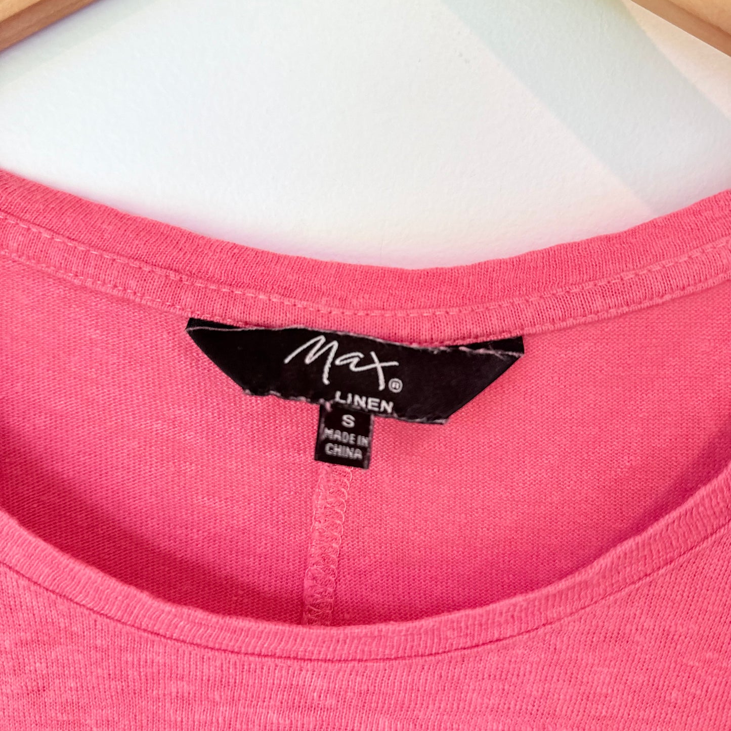 Max Size S 100% Linen Top