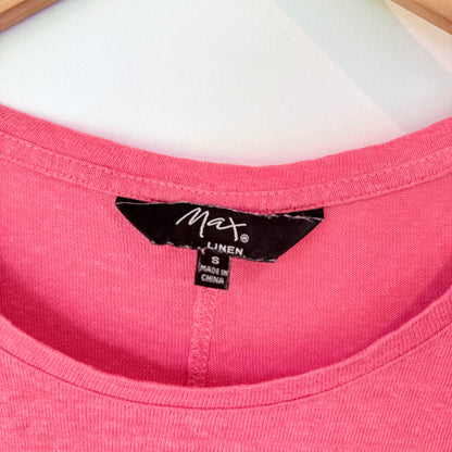 Max Size S 100% Linen Top