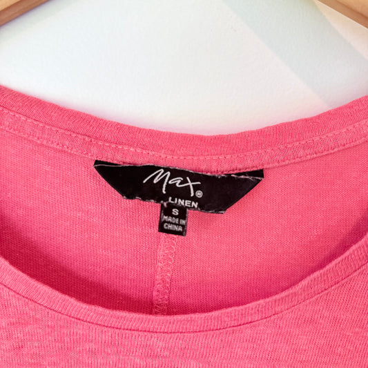 Max Size S 100% Linen Top
