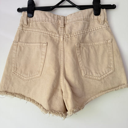 Jay Jays Riley Size 6 Beige Denim Cut-Off Shorts