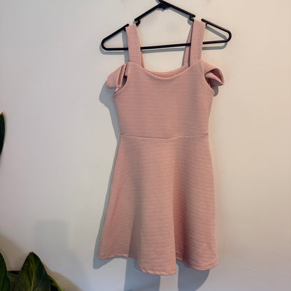 New Wave Size 10-11 Years Cold-Shoulder A-Line Dress
