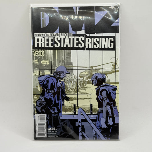 DMZ #65: Free States Rising by Brian Wood & Riccardo Burchielli
