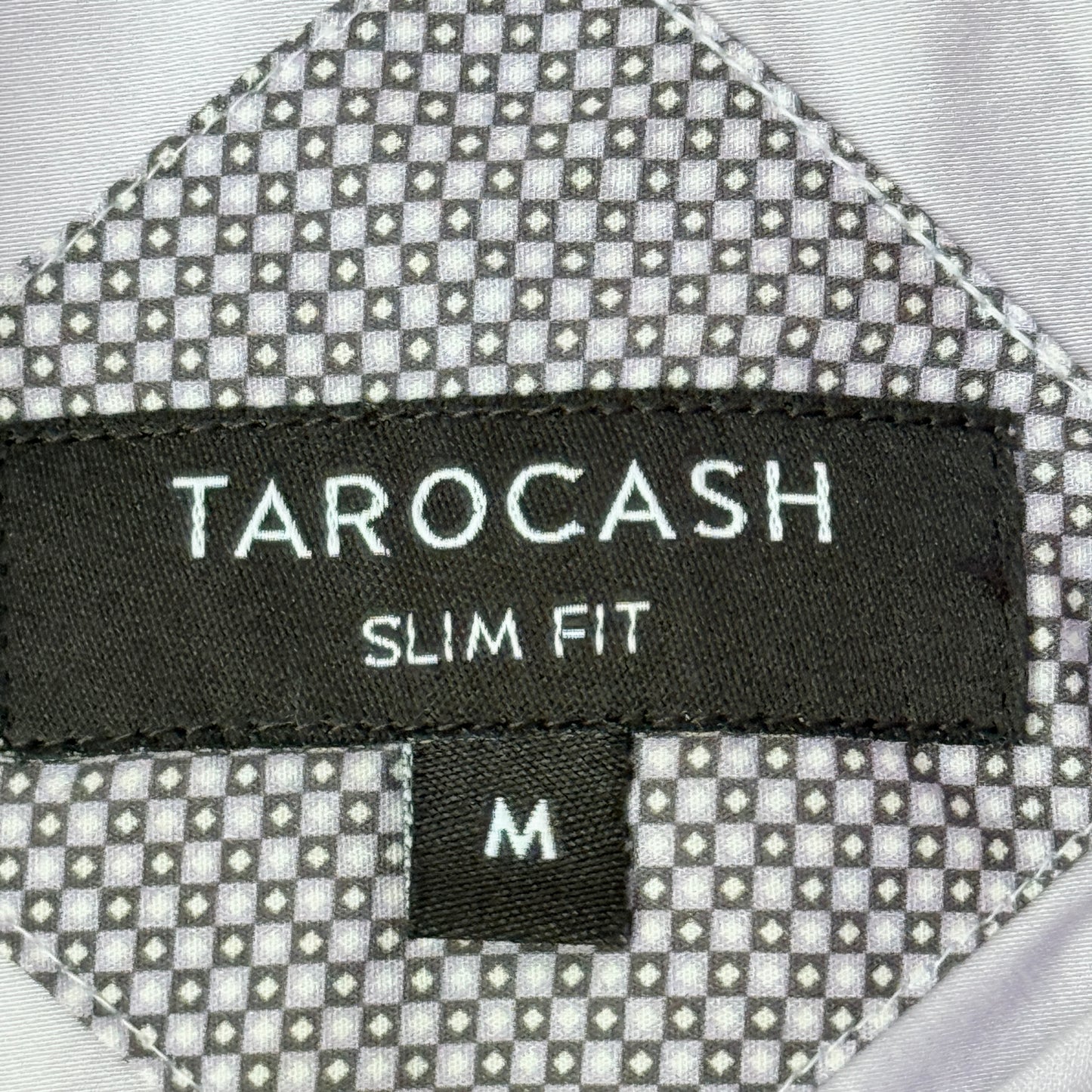 Tarocash Size M Lavender Dress Button-Up Shirt