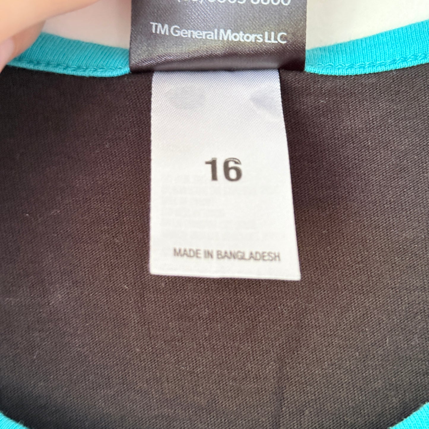 Holden Size 16 White Black Graphic Print Tank Top