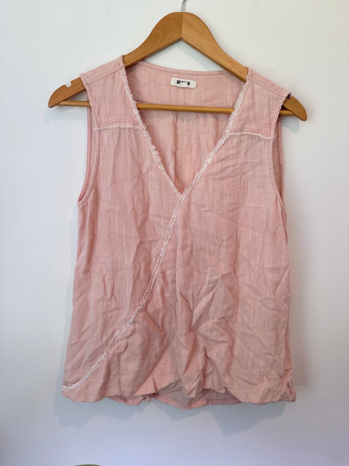 Re:Denim Size 8 Sleeveless Top