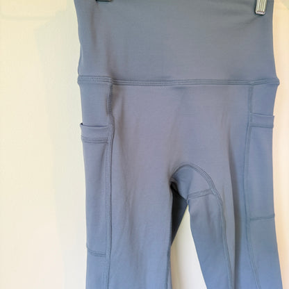 Oxyfit Size XS High-Waisted Ribbed Athletic Leggings
