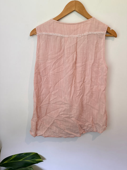 Re:Denim Size 8 Sleeveless Top