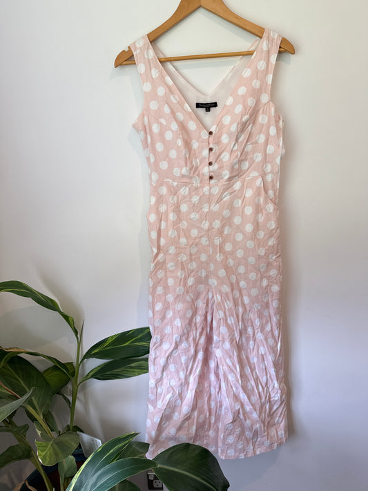 Caroline Morgan Size 10 Polka Dot Jump Suit