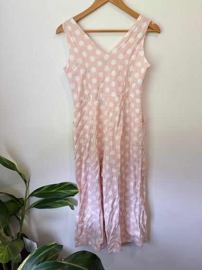 Caroline Morgan Size 10 Polka Dot Jump Suit