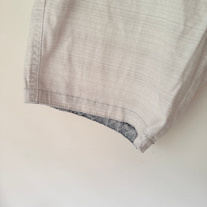 Company 81 Size 32 Cream Cotton Linen Blend Chino Shorts
