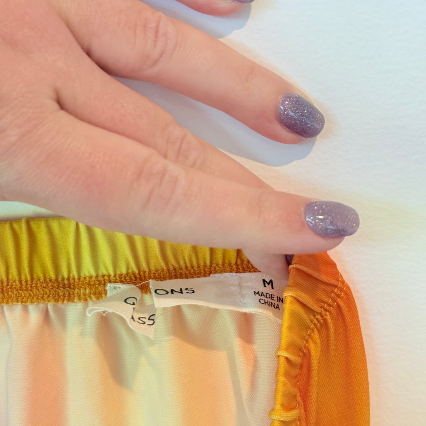 Glassons Size M Strapless Mesh Top