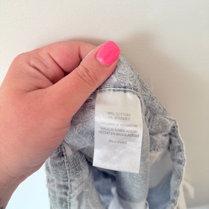 Company 81 Size 32 Cream Cotton Linen Blend Chino Shorts