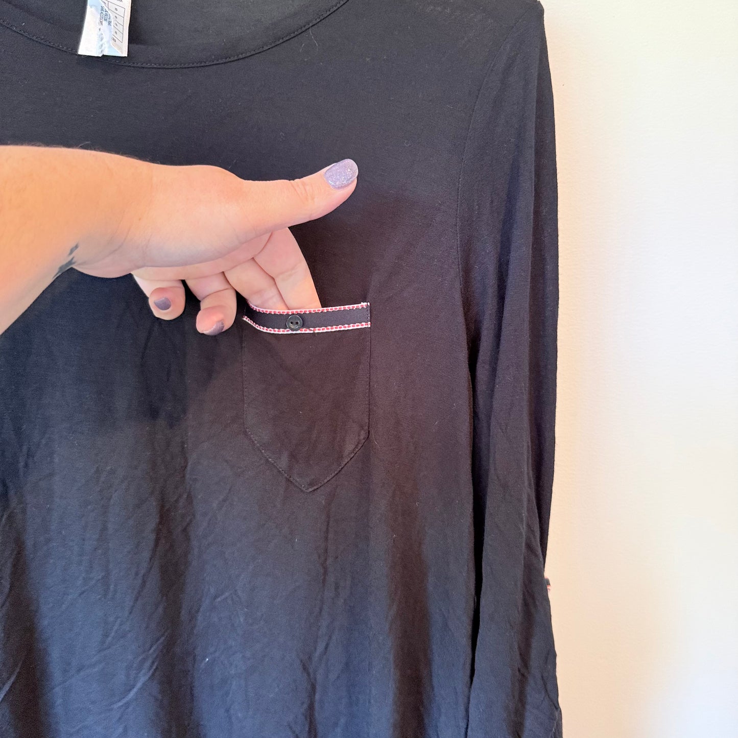 L The Label Size S 100% Viscose Top