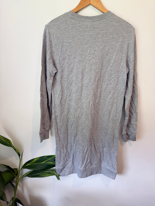 H & M Divided Size 10 Long Sleeve Sweatshirt Dress