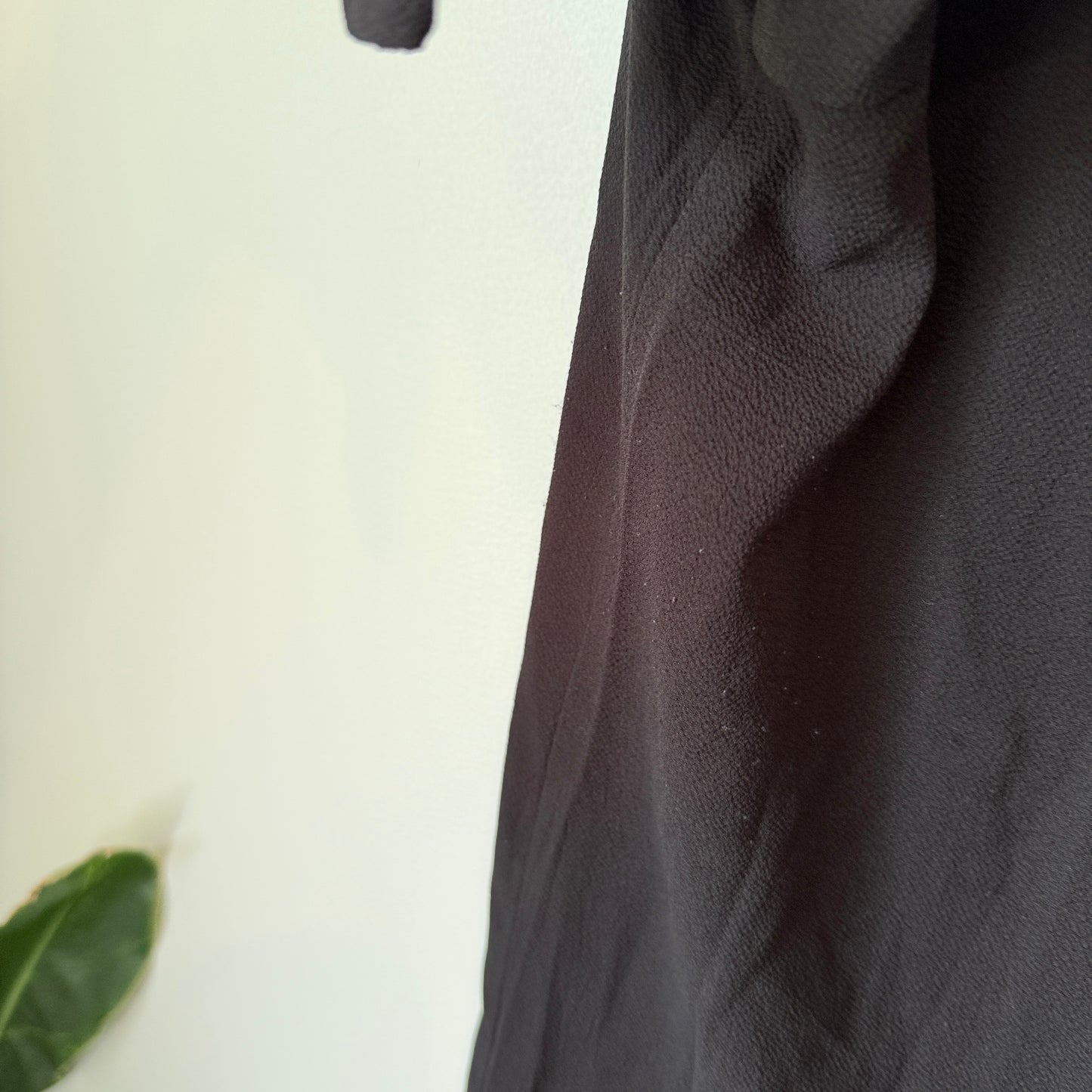 Shein Size XL Black Long-Sleeve Blouse