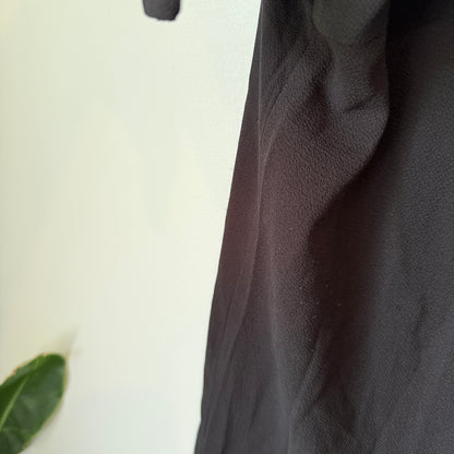 Shein Size XL Black Long-Sleeve Blouse