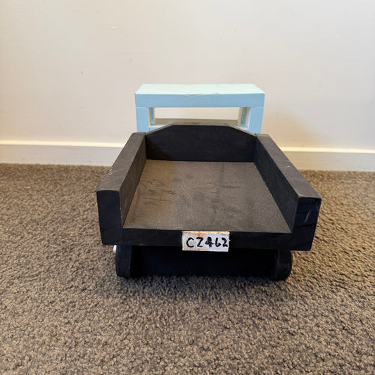 Handcrafted Wooden Flatbed Tilt Truck Toy