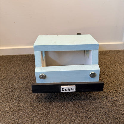 Handcrafted Wooden Flatbed Tilt Truck Toy