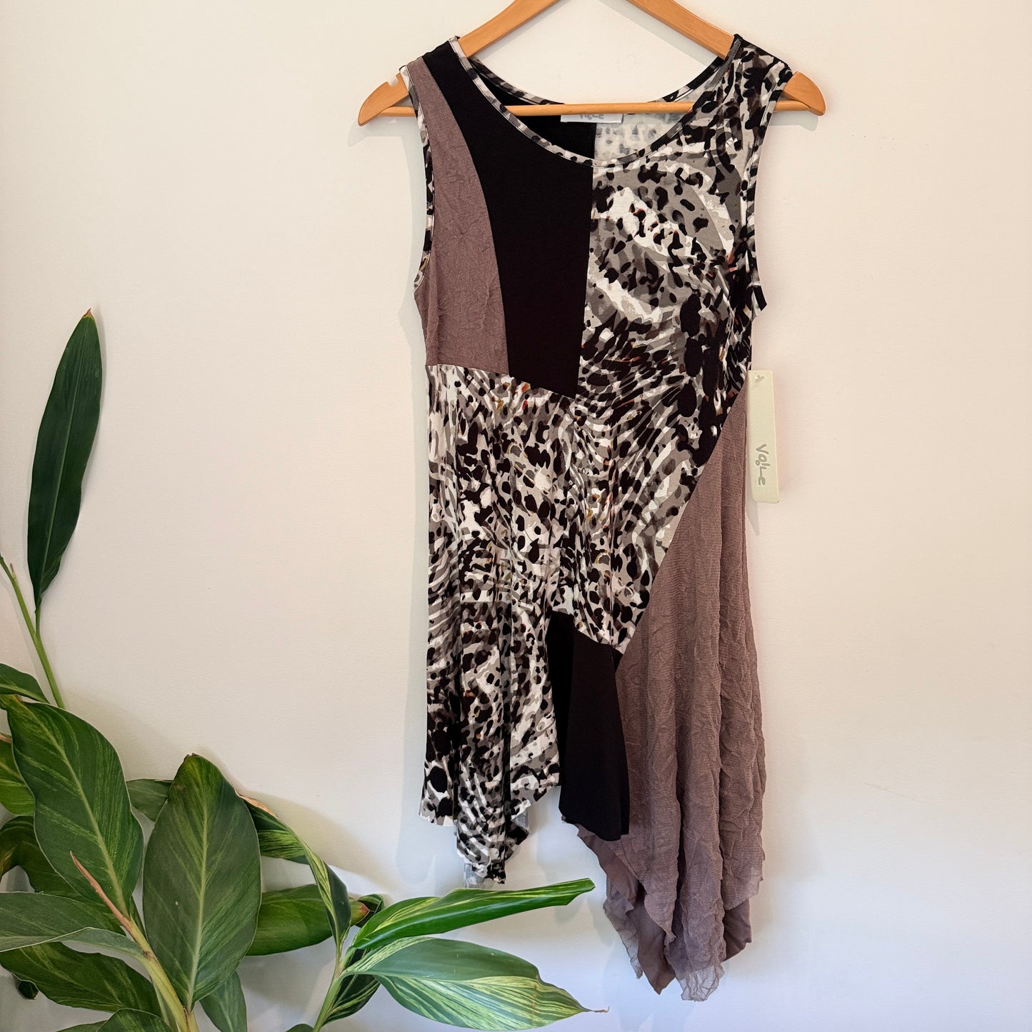 Voile “African Plains” Market Tunic - 42cm U/Arm