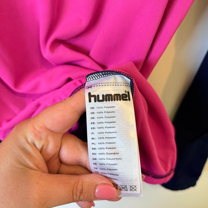 Hummel Pink & Navy Blue Size L Sweatshirt