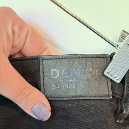 Glassons Size 10 Black Skinny Leg Jeans