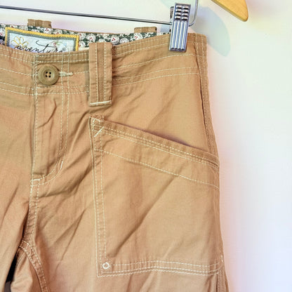 Aventura Size 2(6) Brown Organic CottonPants