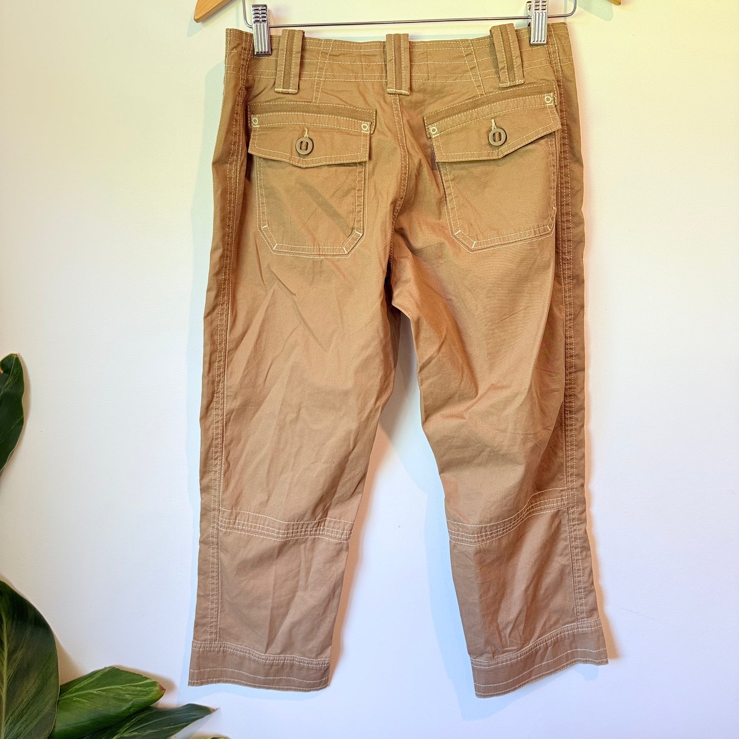 Aventura Size 2(6) Brown Organic CottonPants