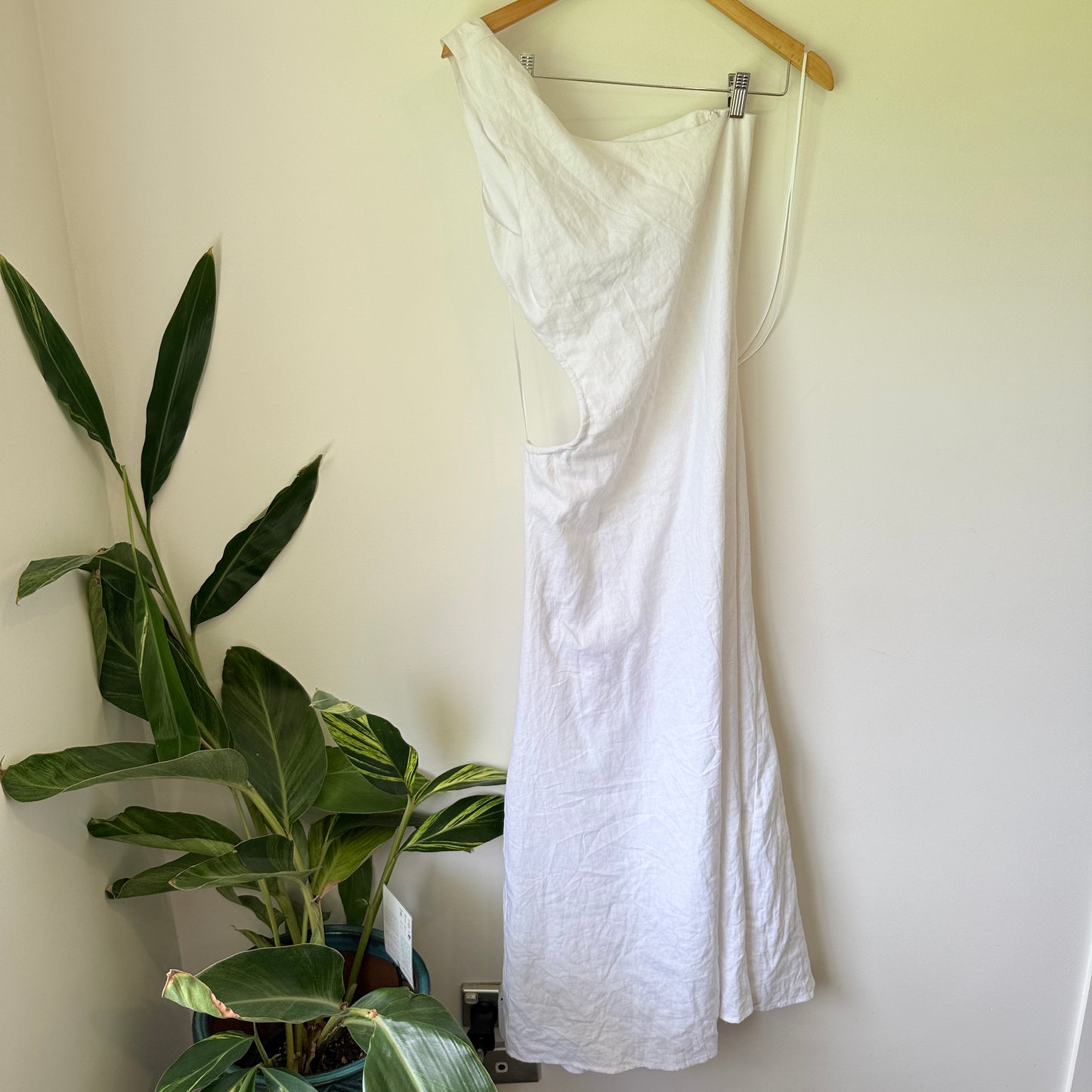 Glassons Size 10 One-Shoulder Midi Dress with Side Cutout