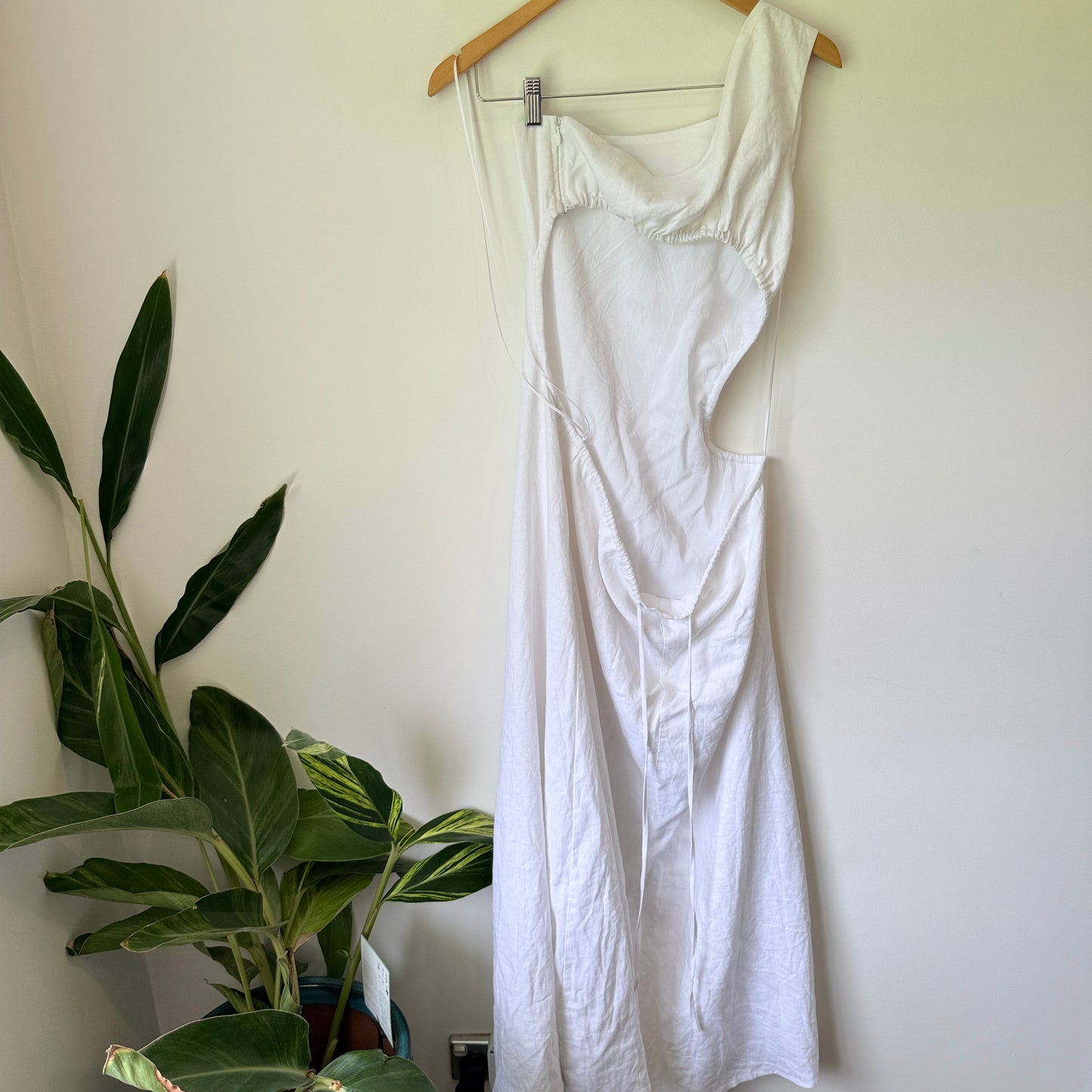 Glassons Size 10 One-Shoulder Midi Dress with Side Cutout