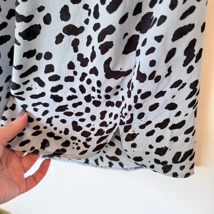 Spirit Size 14 Grey Blue Spotted Top