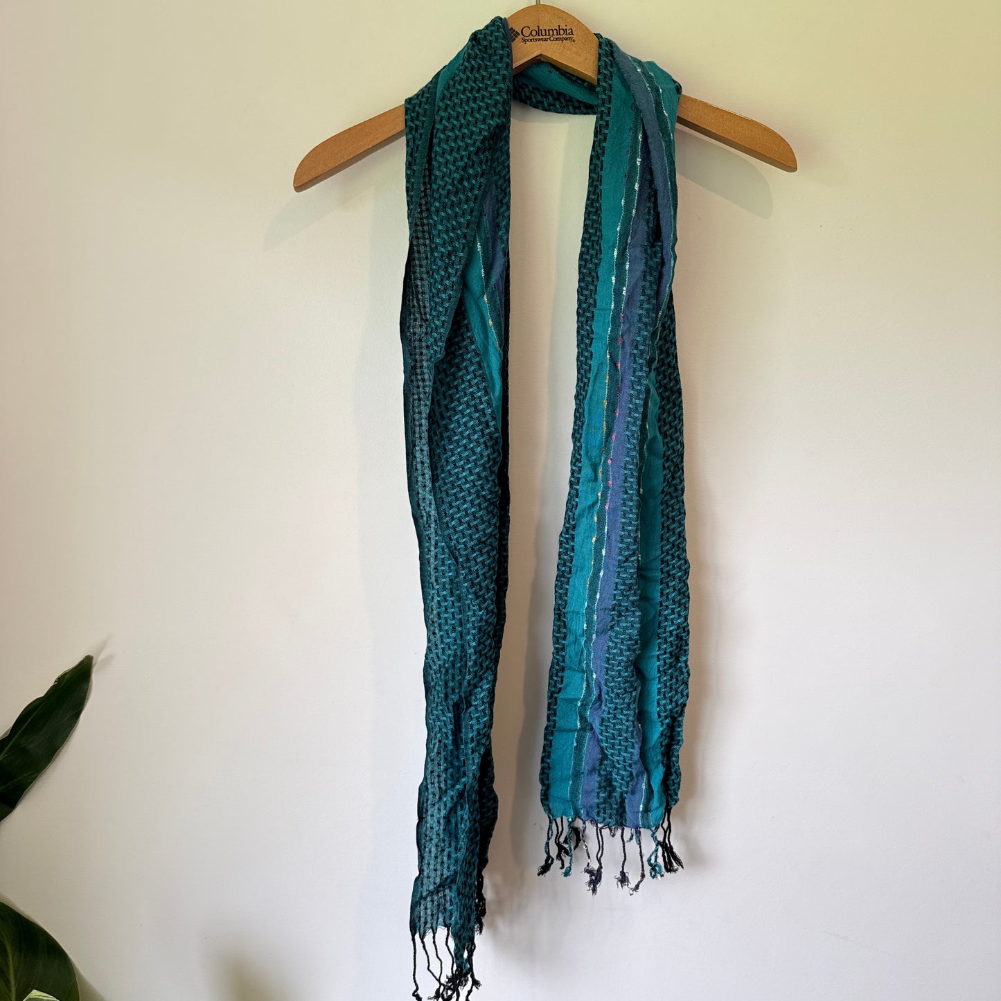 Teal & Blue Scarf