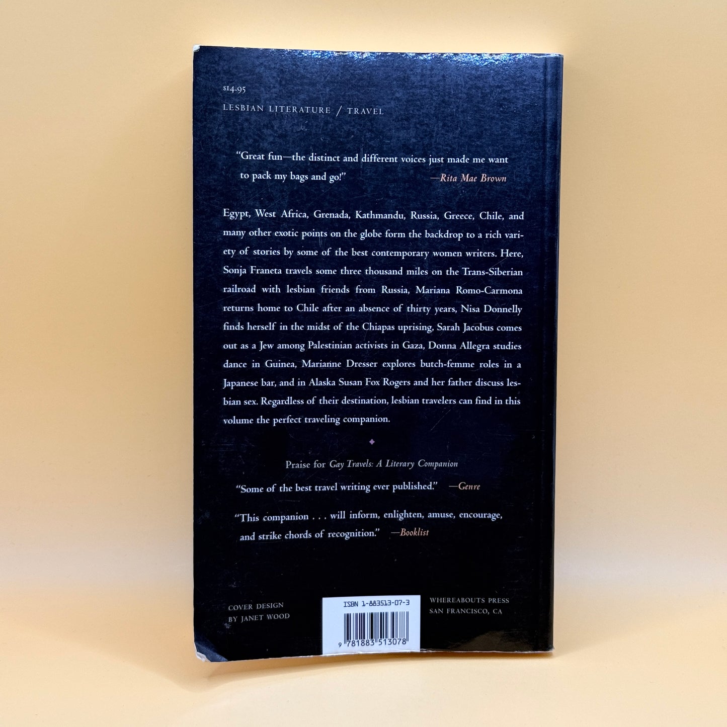 Lesbian Travels: A Literary Companion — Edited by Lucy Jane Bledsoe