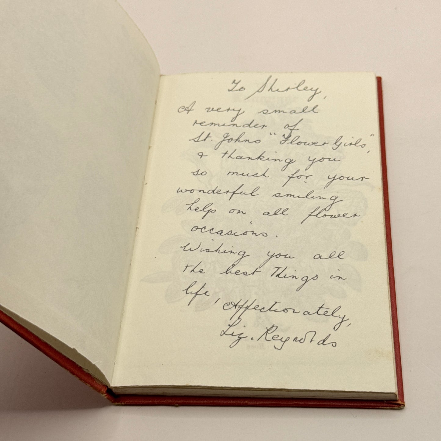 The Language Of Flowers. Compiled by Mrs L. Burke