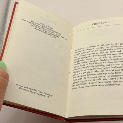 The Language Of Flowers. Compiled by Mrs L. Burke