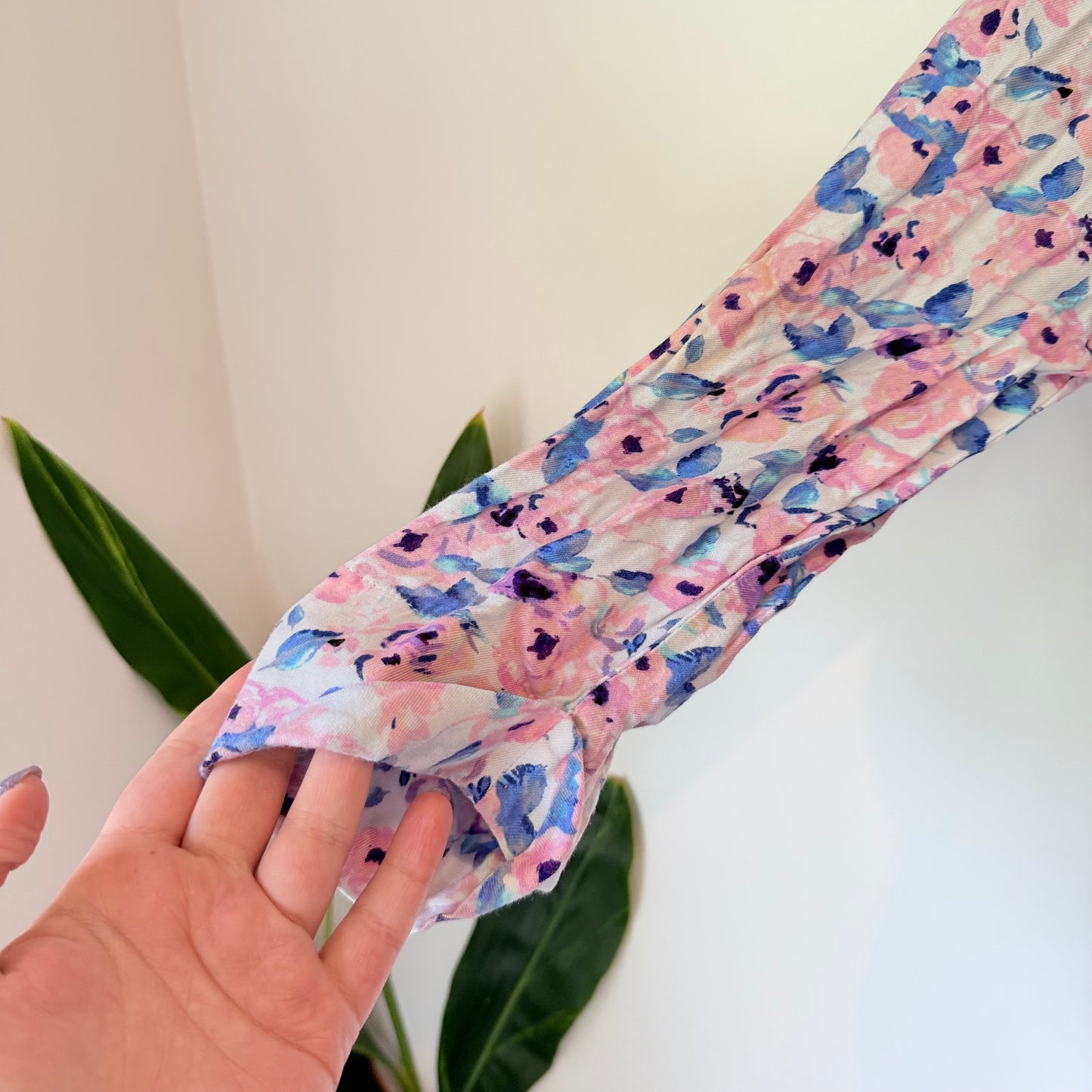 Cotton On Outerwear Size M Floral Drape Front Blazer