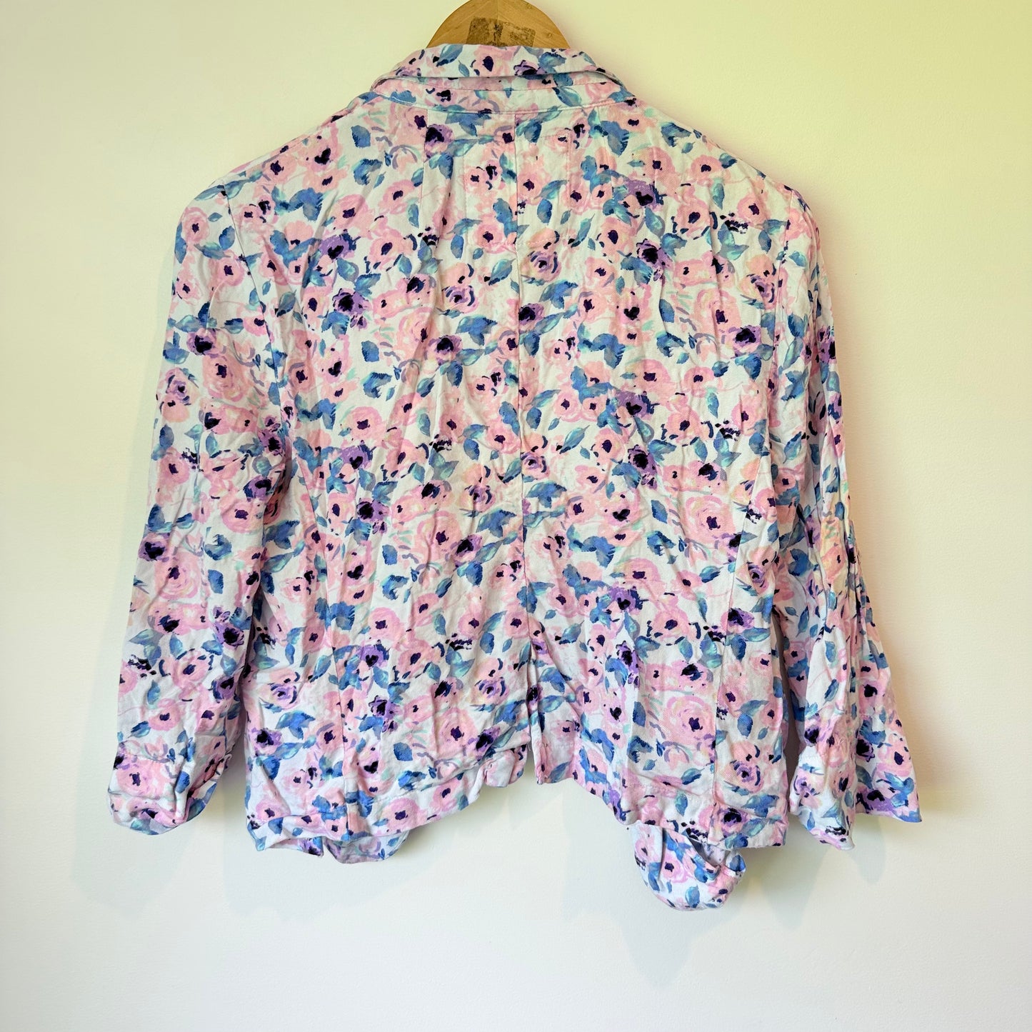 Cotton On Outerwear Size M Floral Drape Front Blazer