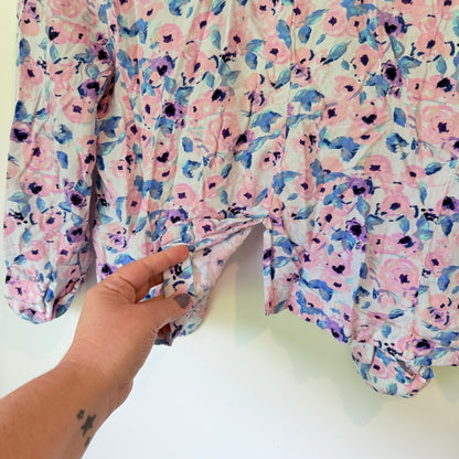 Cotton On Outerwear Size M Floral Drape Front Blazer