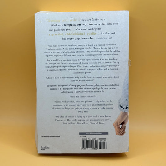 Sheer Abandon by Penny Vincenzi