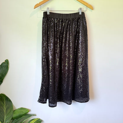 Zalora Premium Sequin Skirt - Size M