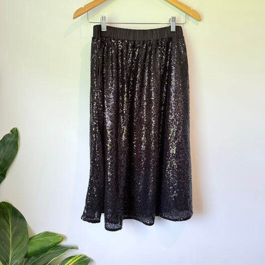 Zalora Premium Sequin Skirt - Size M