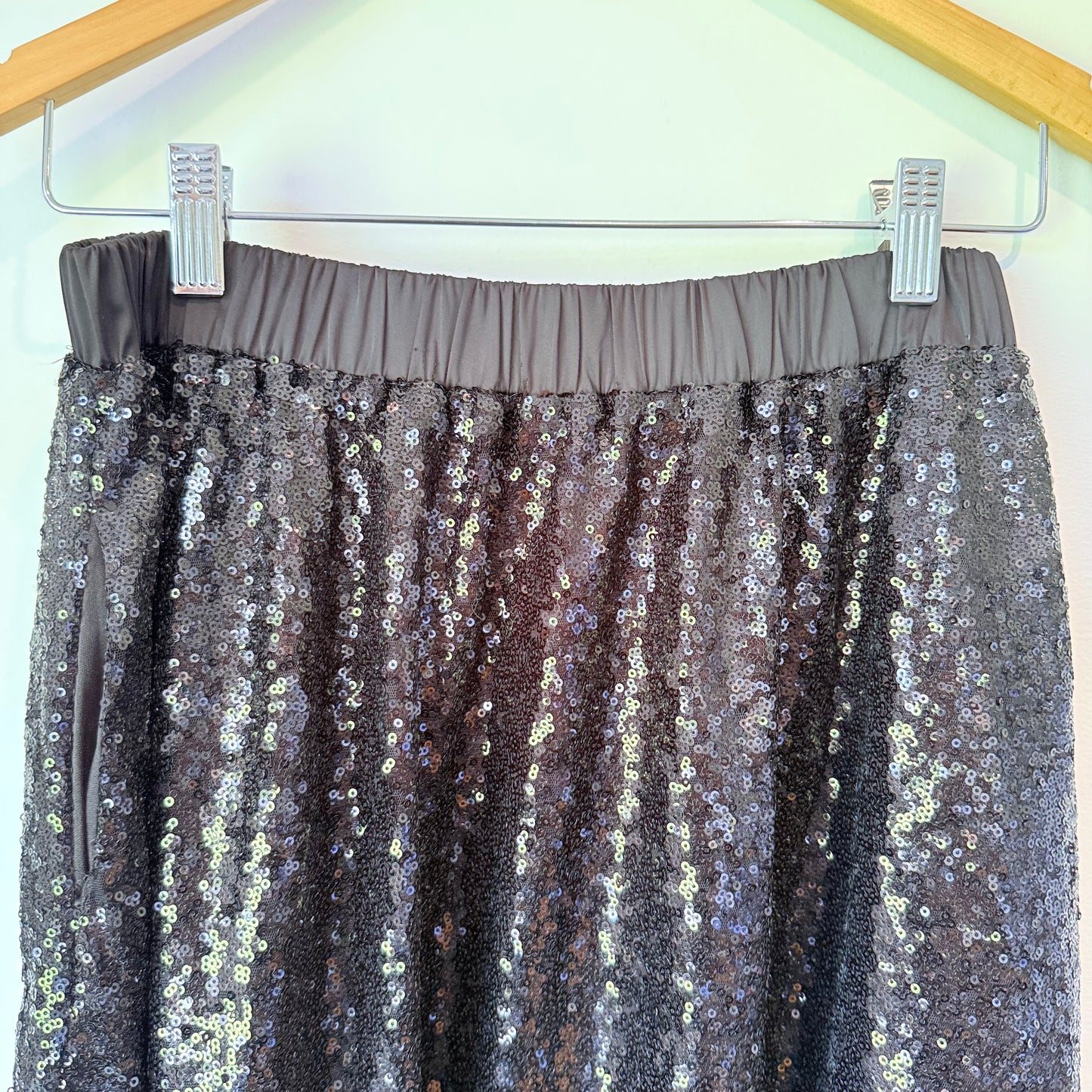Zalora Premium Sequin Skirt - Size M